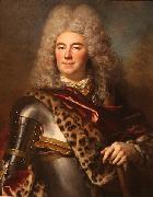 Nicolas de Largilliere Portrait of Field Marshall Erik Sparre oil painting